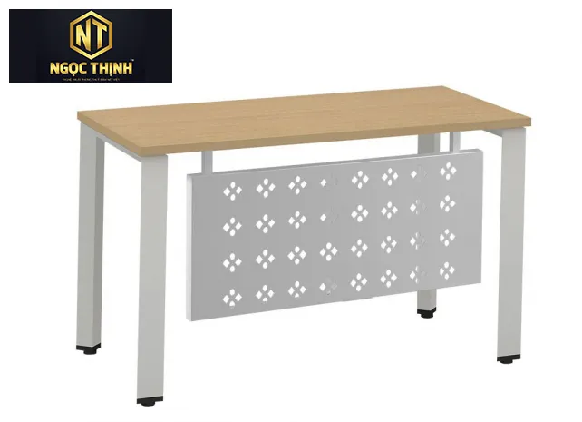 Bàn làm việc khung thép tam giác mặt gỗ Melamine HR120C6 /HR120SC6 /HR140C6 Bàn làm việc khung thép tam giác mặt gỗ Melamine HR120C6 /HR120SC6 /HR140C6